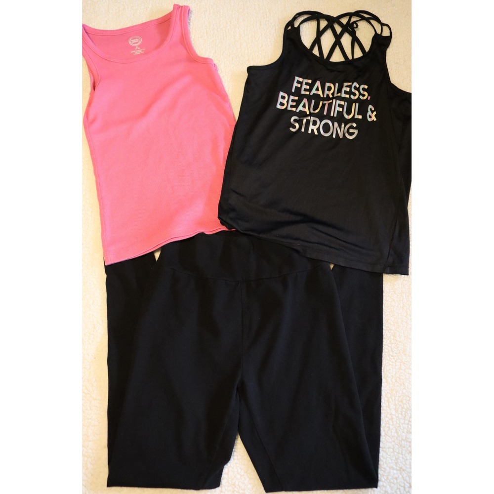 Wonder Nation Girls 3pc Activewear Set